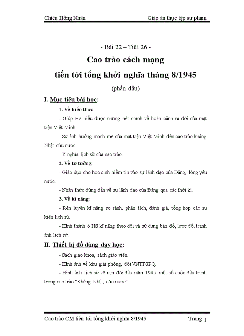 image for page Sử9Bài22 Cao trào CM tiến tới Tổng khởi nghĩa tháng Tám 1945
