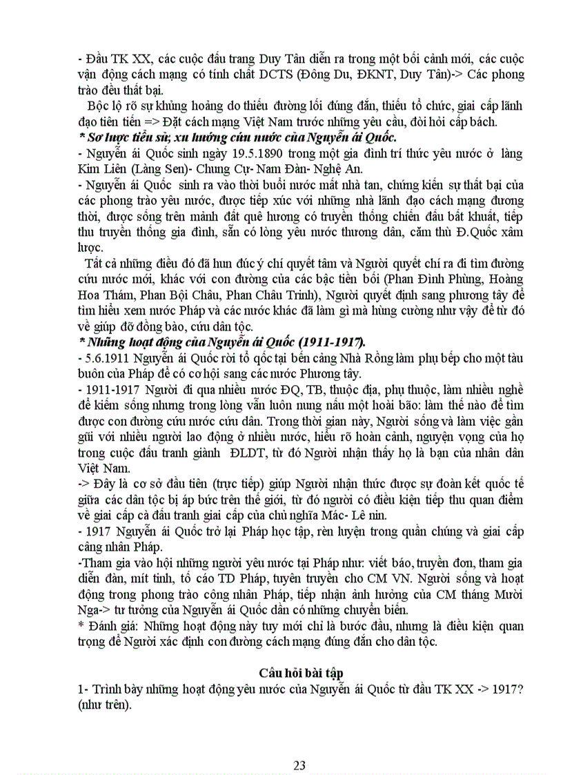 image for page Tài liệu bồi dưỡng HSG Lịch sử 9