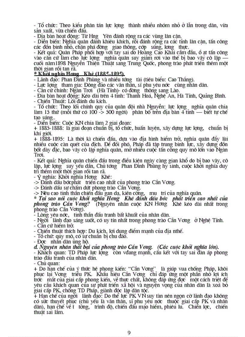 image for page Tài liệu bồi dưỡng hsg sử 9