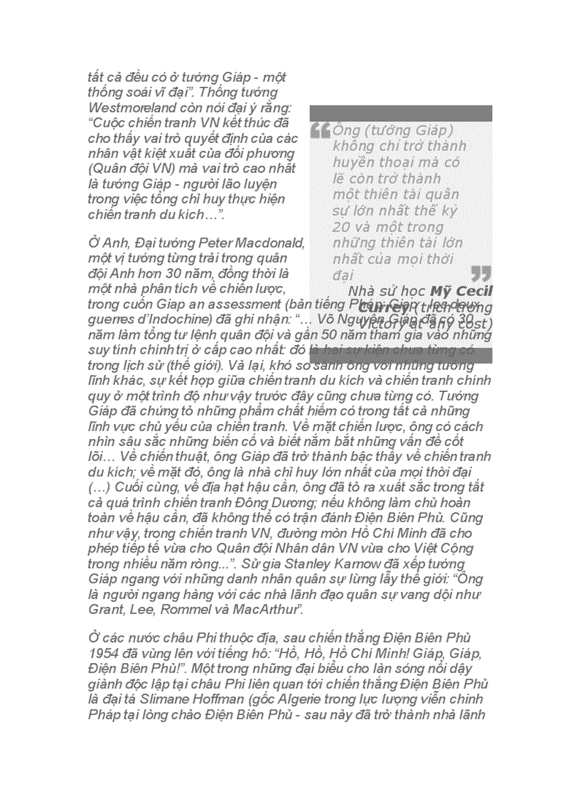 image for page Thế giới ca ngợi Tướng Giáp