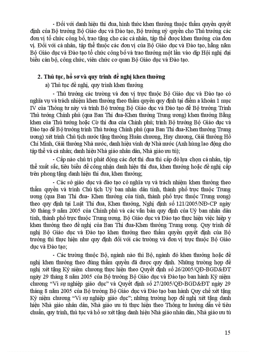 image for page Thông tư 21 Bộ giáo dục TT Thi đua