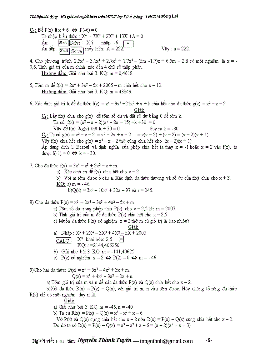 image for page T lieu Chuân boi duong HS gioi MTCT CASIO 2011 2012 doc