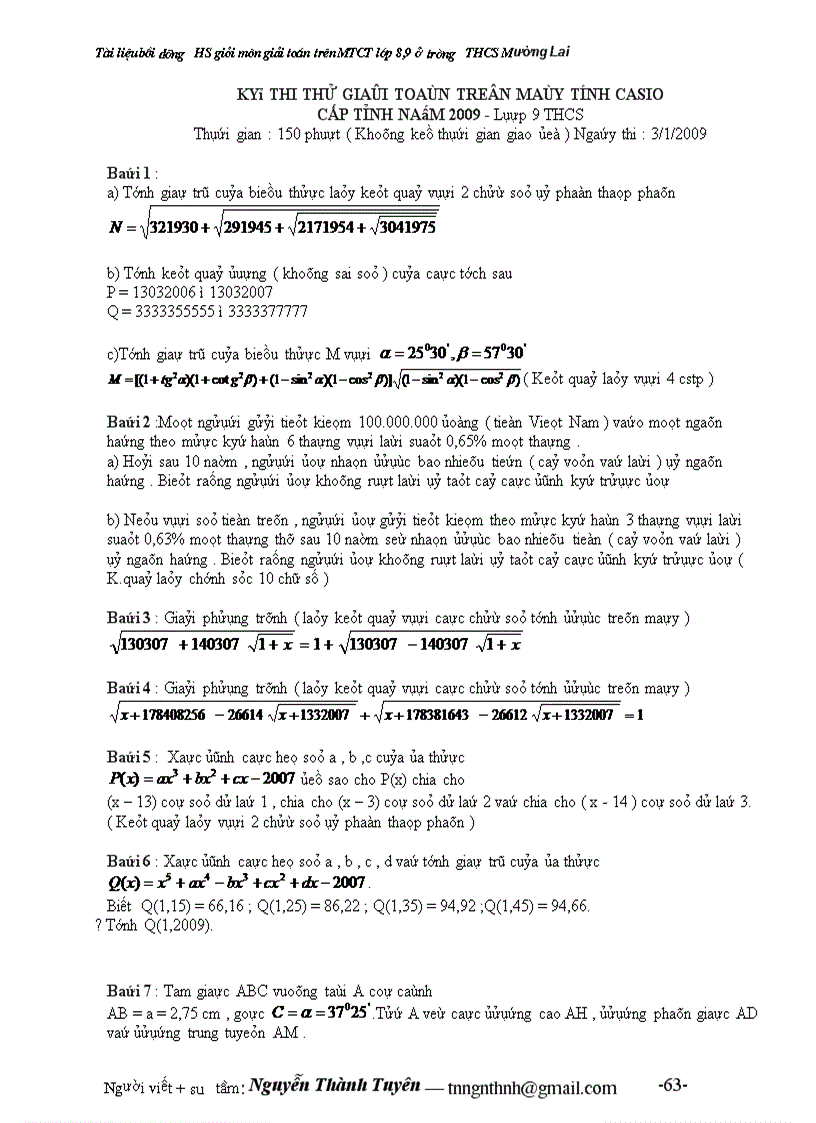 image for page T lieu Chuân boi duong HS gioi MTCT CASIO 2011 2012 doc