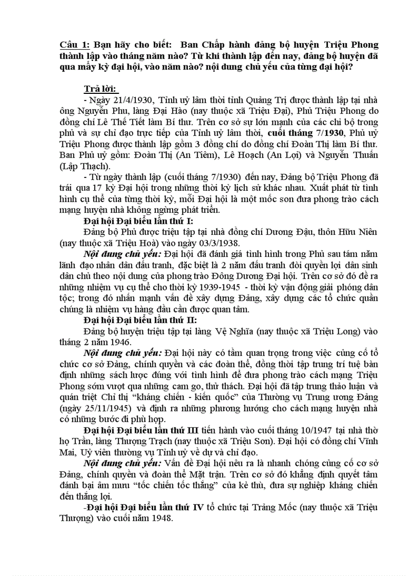 image for page Triệu Phong sau 20 năm đổi mới