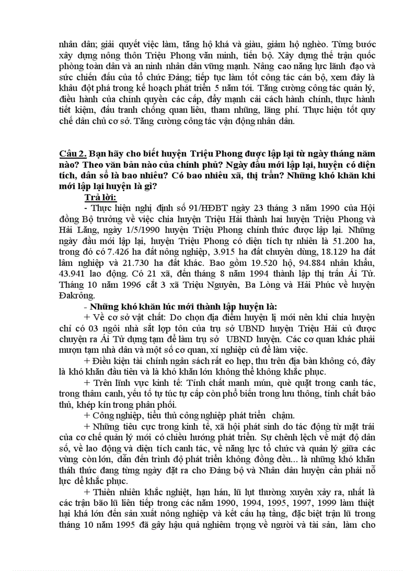 image for page Triệu Phong sau 20 năm đổi mới