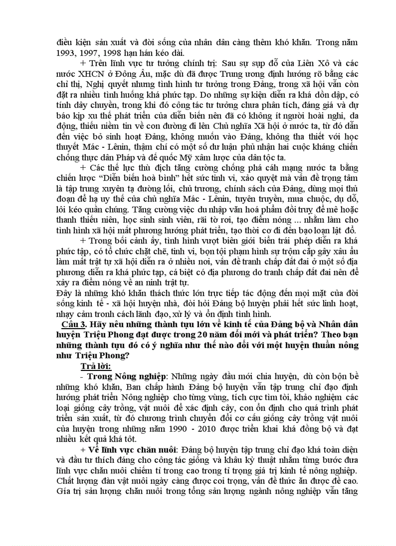 image for page Triệu Phong sau 20 năm đổi mới