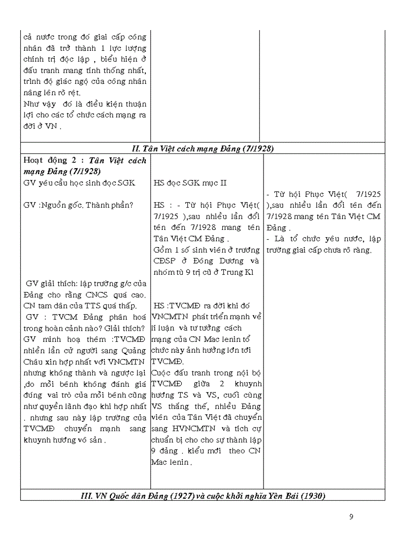 image for page Trọn bộ giáo án sử 9 hk II