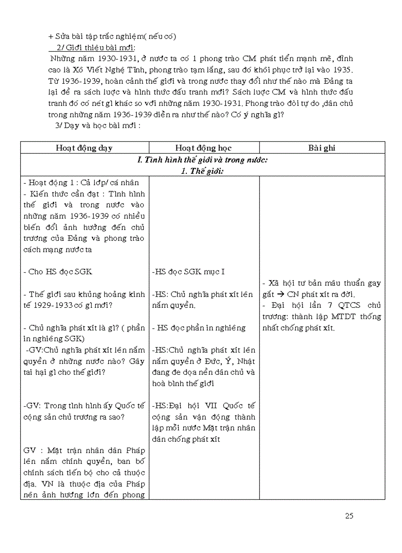 image for page Trọn bộ giáo án sử 9 hk II