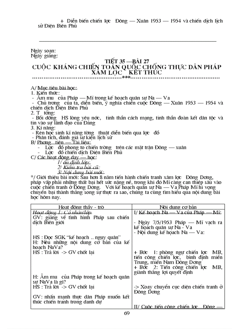 image for page Từ tiết 1 đến tiết 9