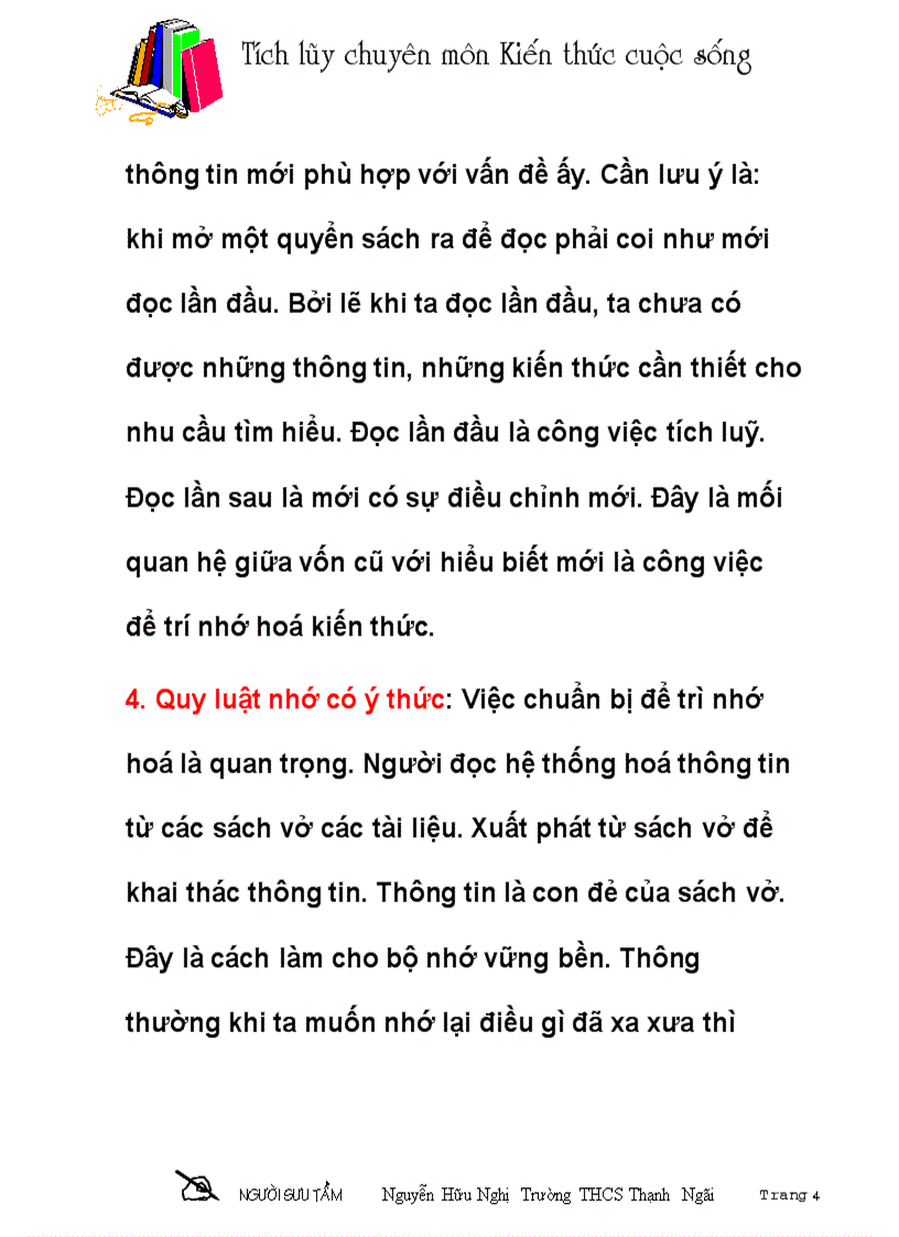 image for page Tuyệt chiêu giúp nhớ lâu