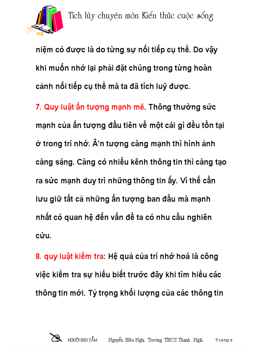 Tuyệt chiêu giúp nhớ lâu