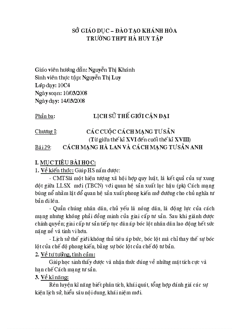 image for page Bai 29 LS lop 10 co ban