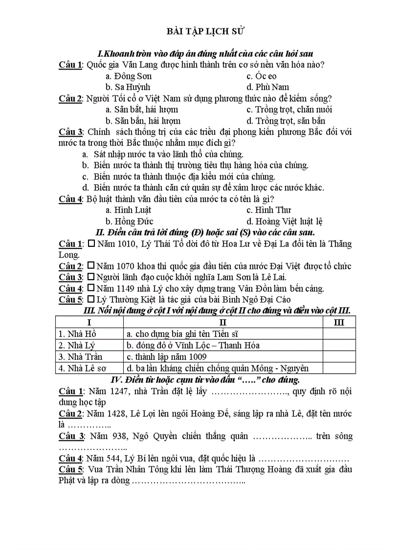 image for page Bai tap lich su 10NC