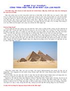 Bí ẩn Kim tự tháp Ai Cập