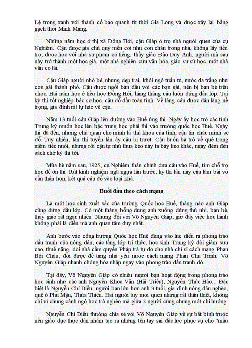 image for page Đại tướng Võ Nguyên Giáp Những điều ít biết