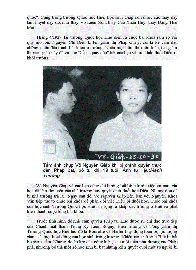 image for page Đại tướng Võ Nguyên Giáp Những điều ít biết