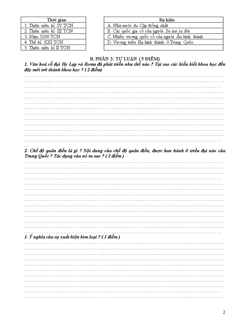 image for page Đề trắc nghiệm lịch sử 10 năm 07 08