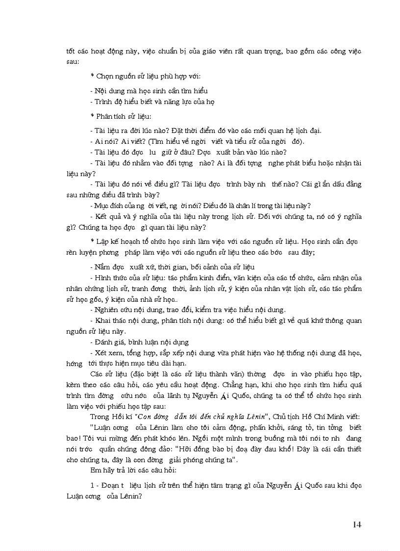 image for page Đổi mới PPDH và đánh giá KT môn LS 10