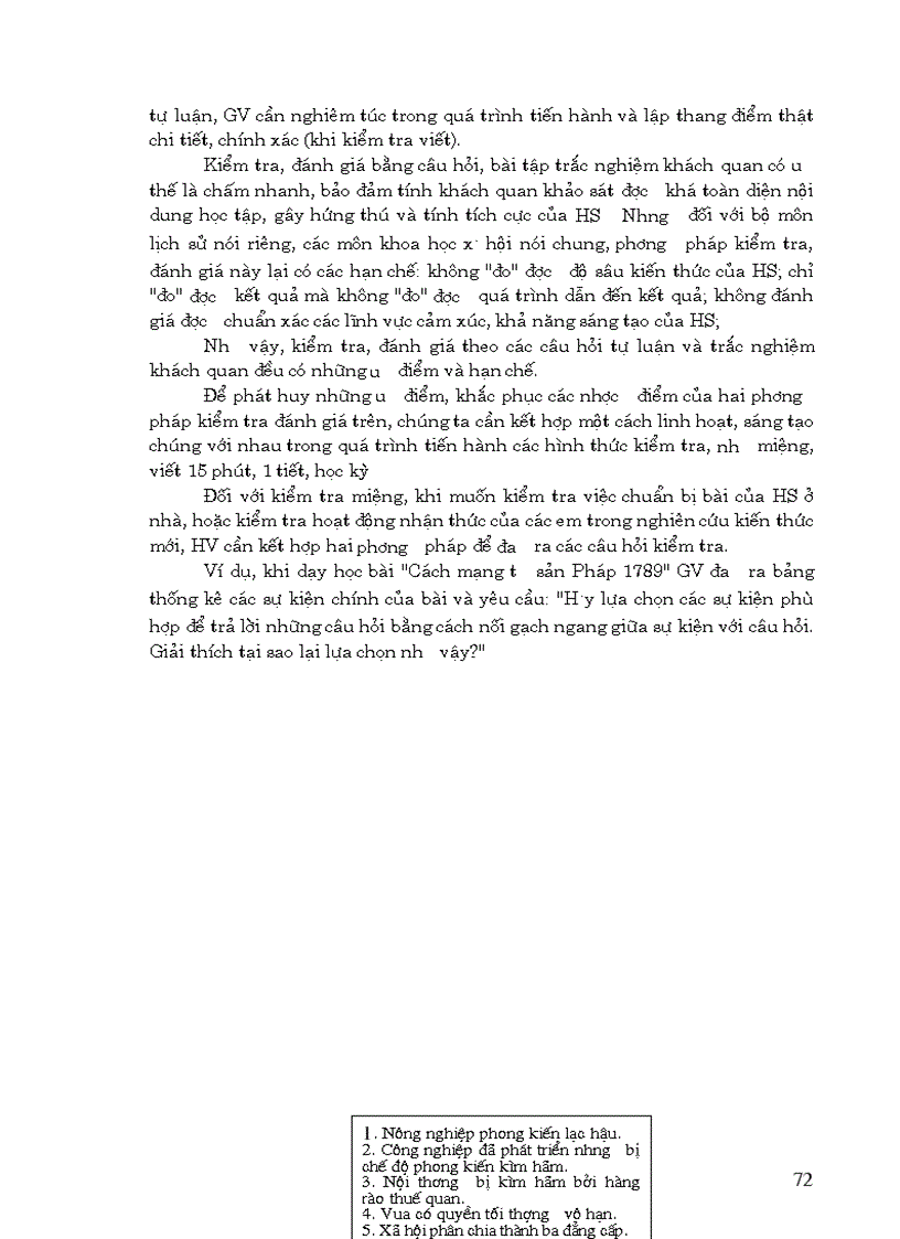 image for page Đổi mới PPDH và đánh giá KT môn LS 10