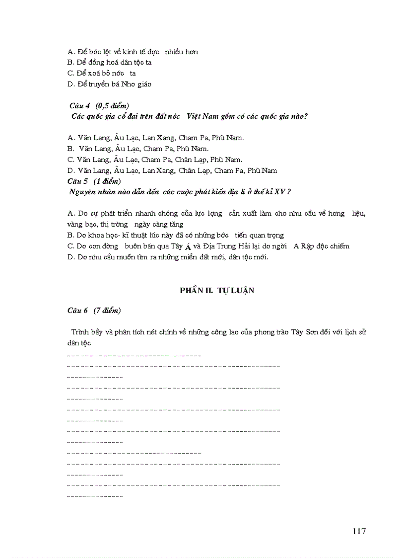 image for page Đổi mới PPDH và đánh giá KT môn LS 10