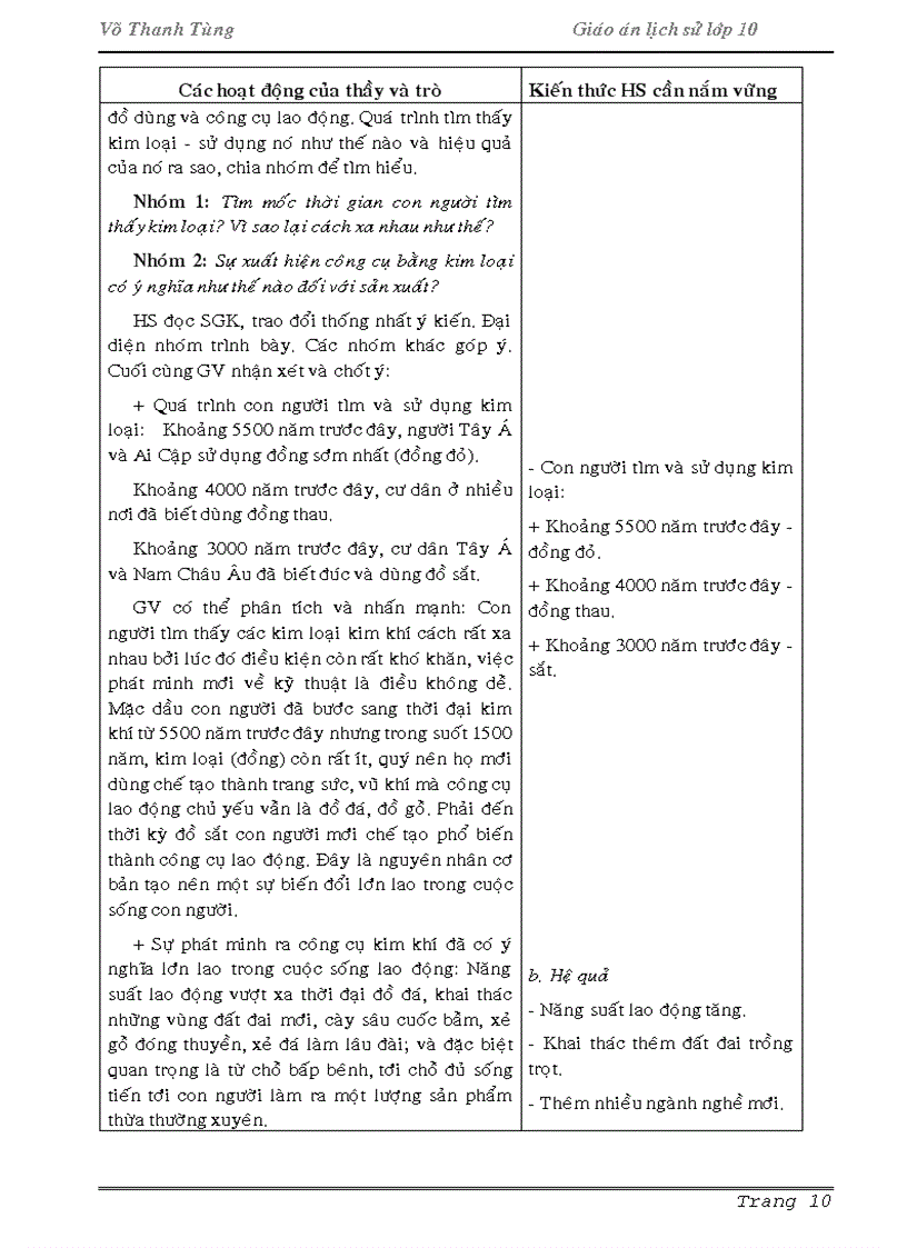 image for page Ga lịch sử 10 trọn bộ