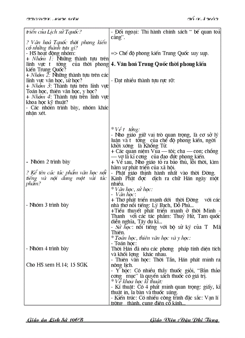 image for page Giao an 10 chinh sua theo chuan kt kn