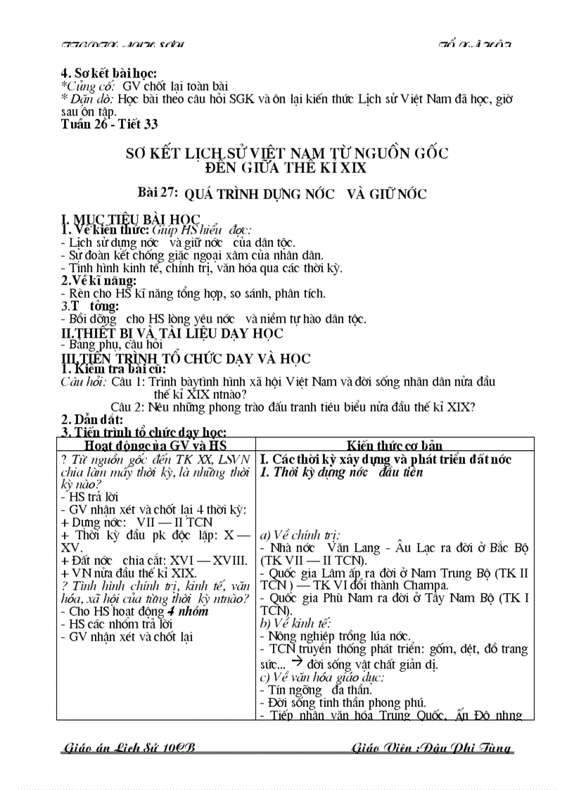 image for page Giao an 10 chinh sua theo chuan kt kn