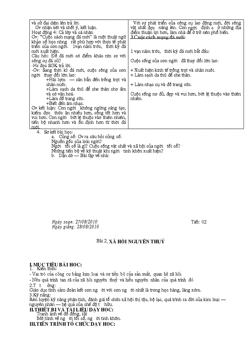 image for page Giáo án 10 chương I chuẩn KT KN