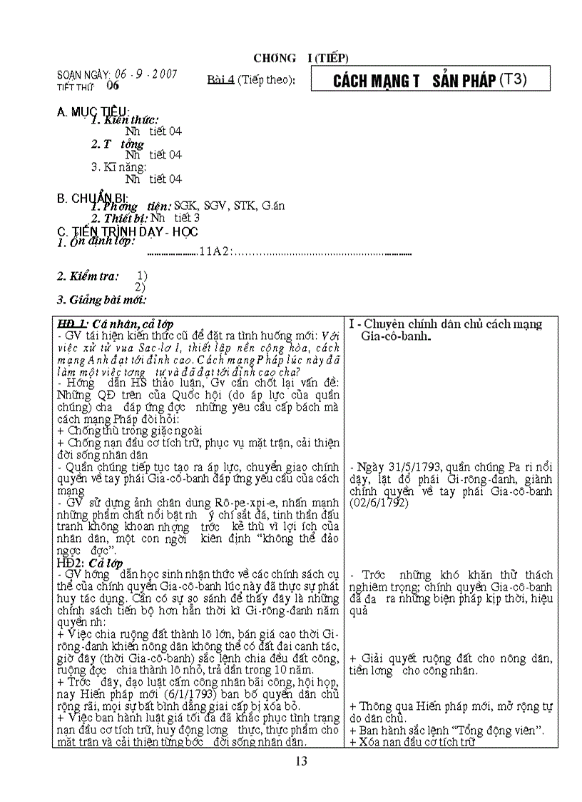 image for page Giáo án 11 NC