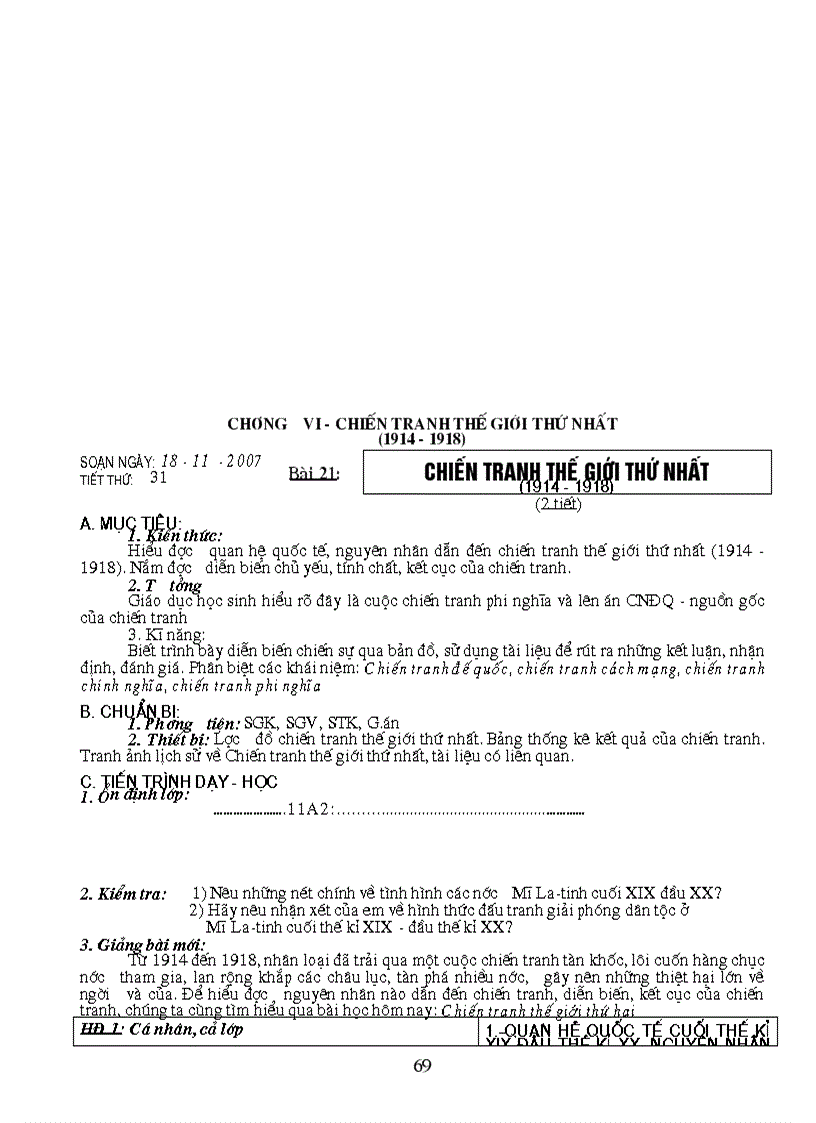 image for page Giáo án 11 NC