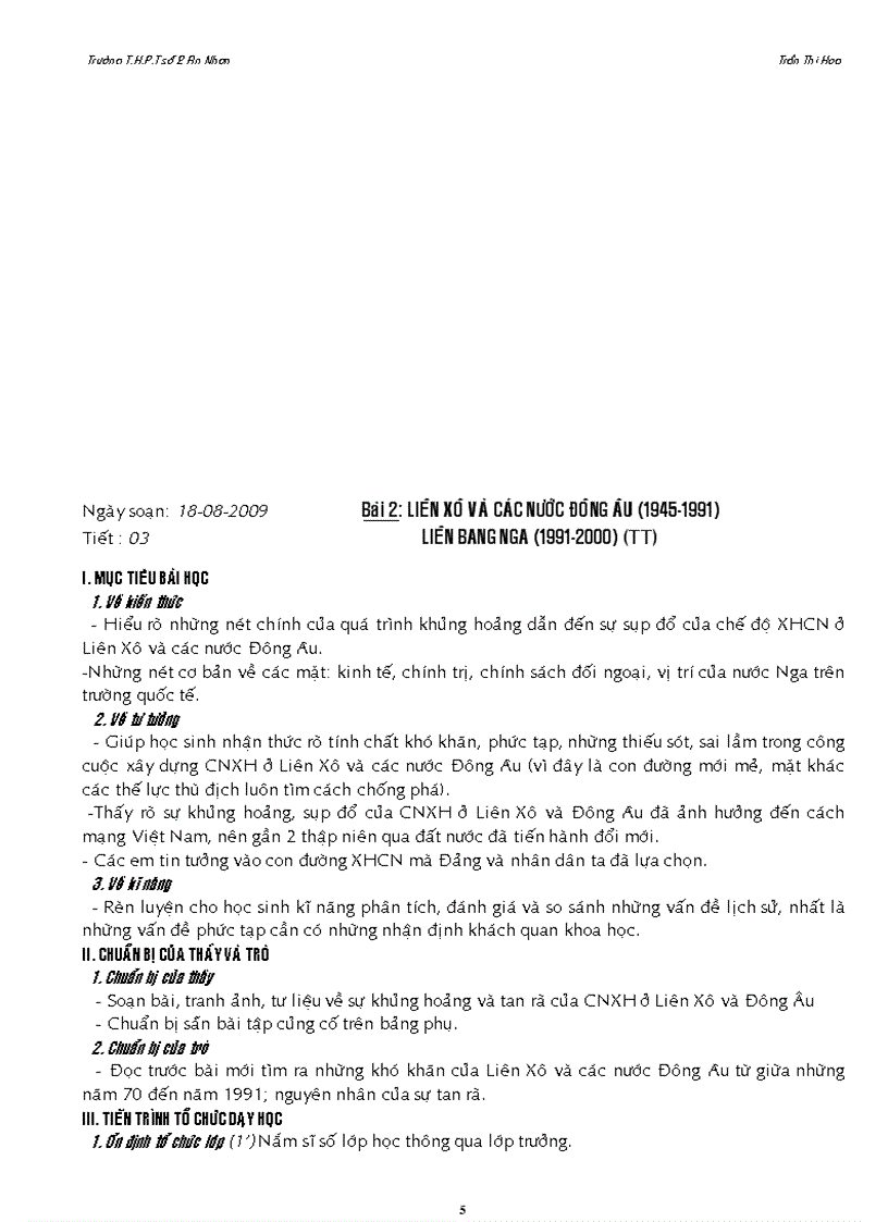 image for page Giáo án 12 2009 2010