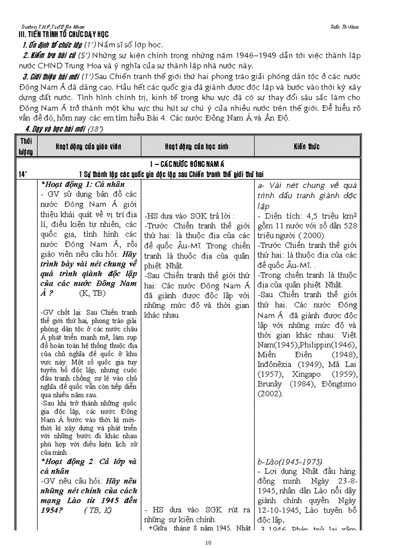 image for page Giáo án 12 2009 2010