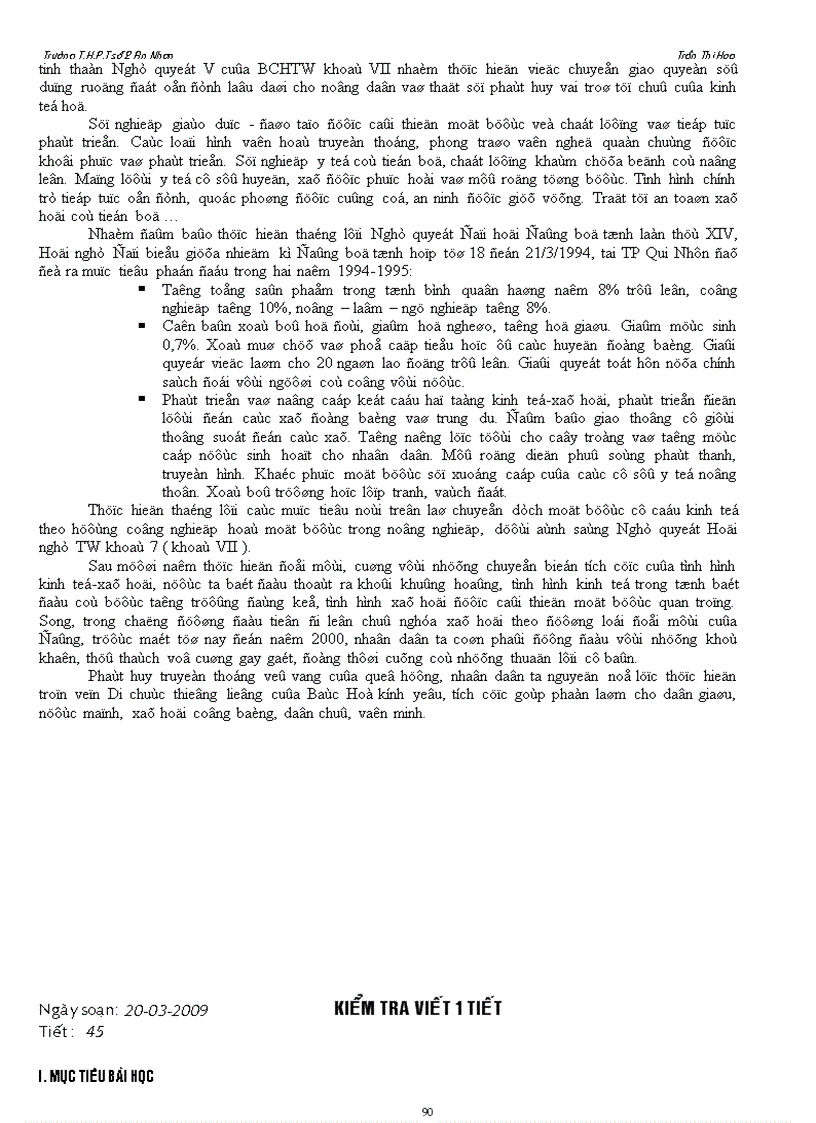 image for page Giáo án 12 2009 2010