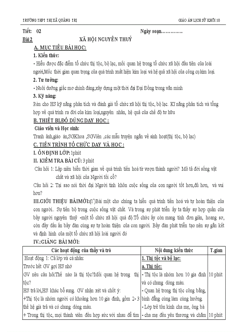 image for page Giáo án cơ bản từ tiết 1 đến tiết 28