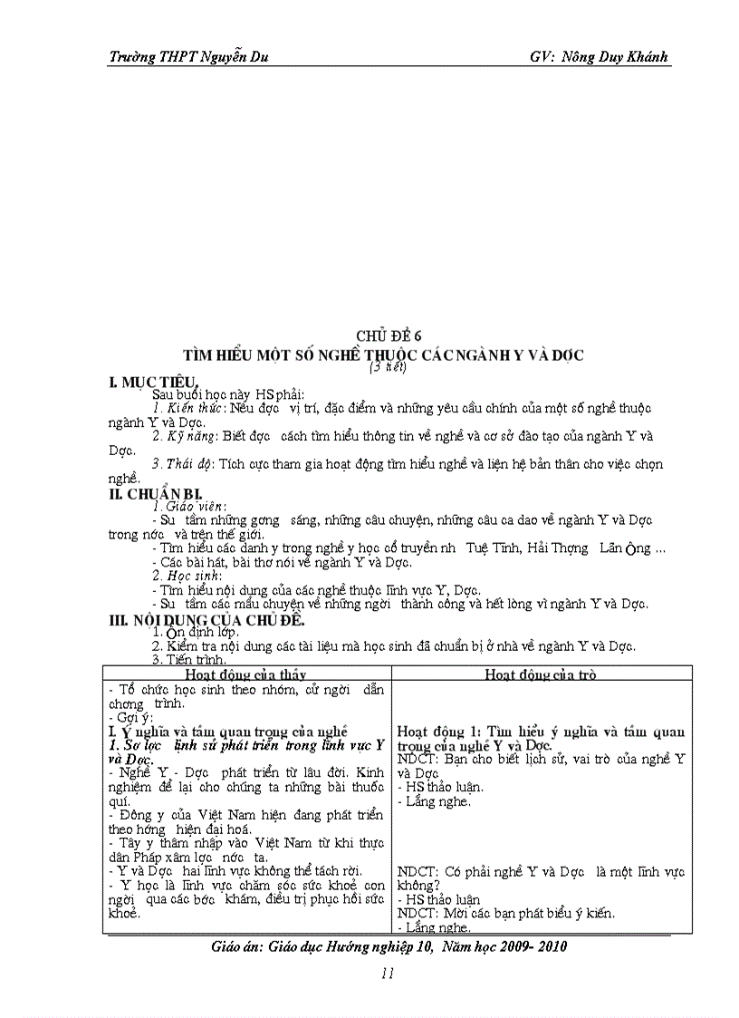 image for page Giao an huong nghiep 10 da sua