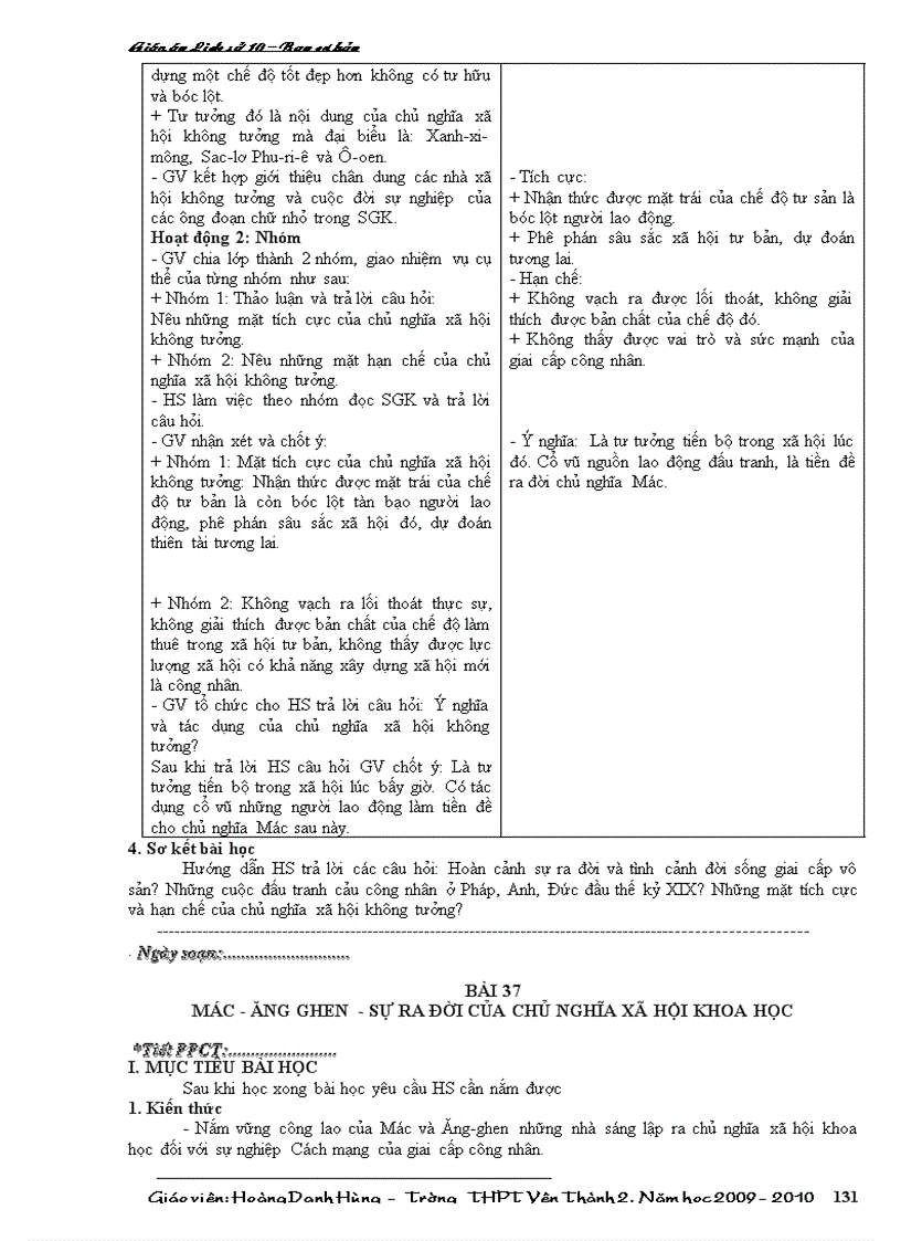 image for page Giao an lich su 10 Ban CB