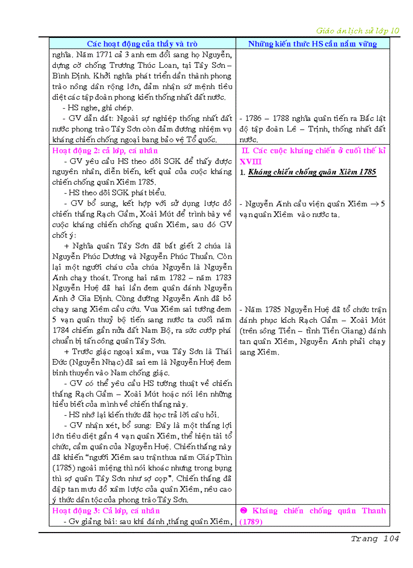 image for page Giáo án lịch sử 10 cả năm cơ bản