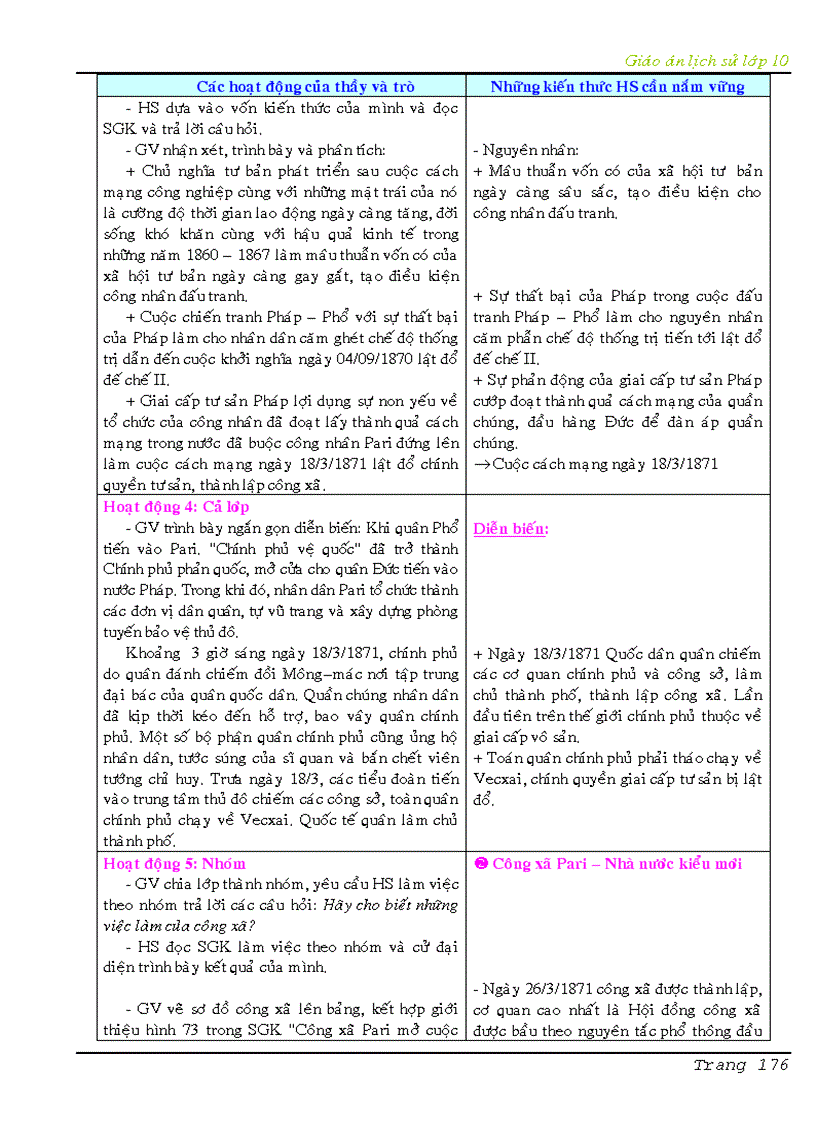 image for page Giáo án lịch sử 10 cả năm cơ bản