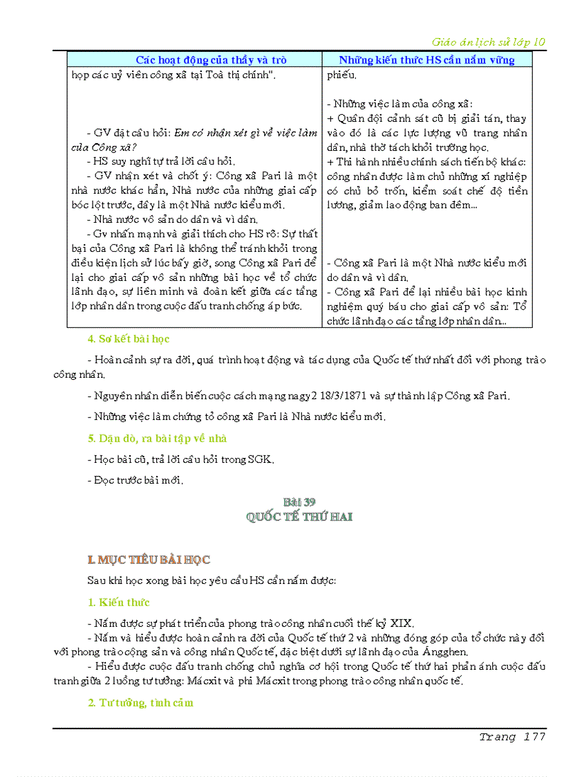 image for page Giáo án lịch sử 10 cả năm cơ bản