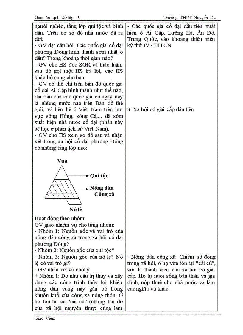 image for page Giáo án Lịch Sử 10 cơ bản chuẩn kiến thức