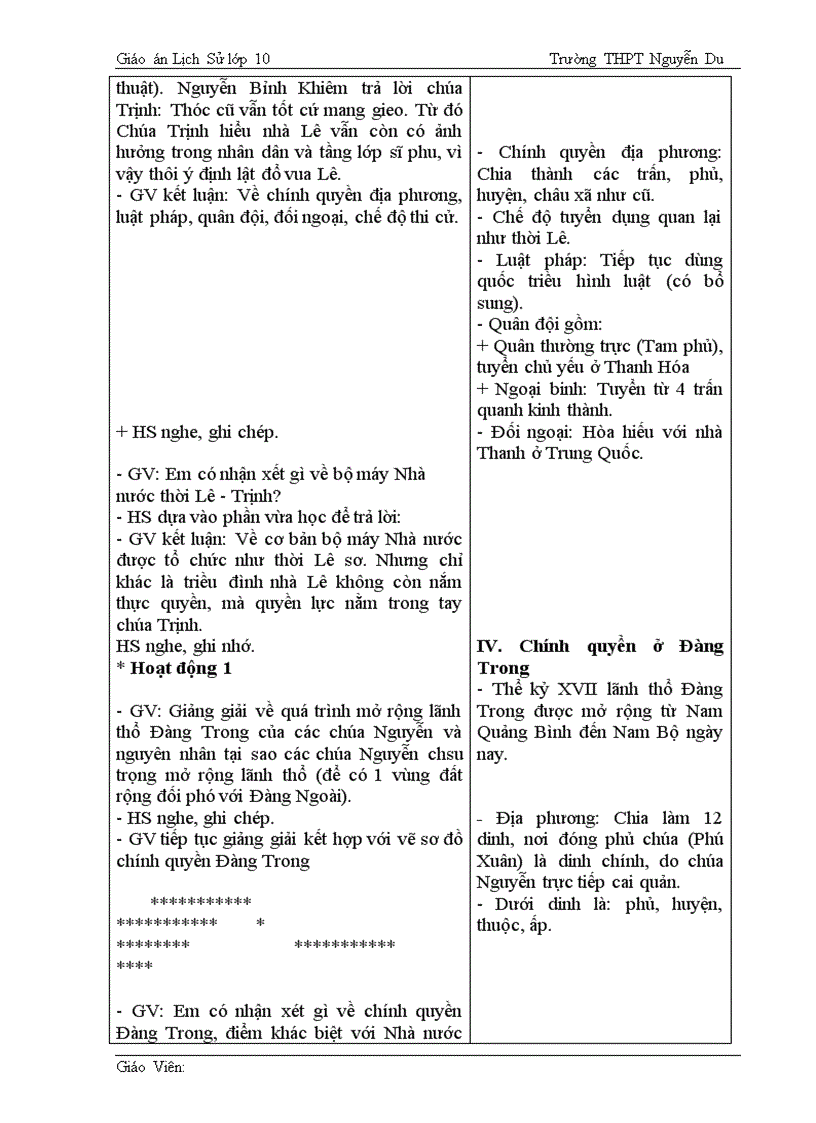 image for page Giáo án Lịch Sử 10 cơ bản chuẩn kiến thức