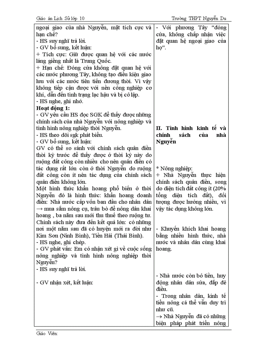 image for page Giáo án Lịch Sử 10 cơ bản chuẩn kiến thức