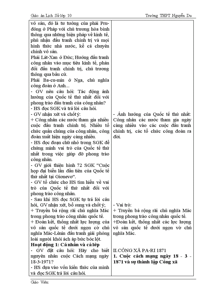 image for page Giáo án Lịch Sử 10 cơ bản chuẩn kiến thức