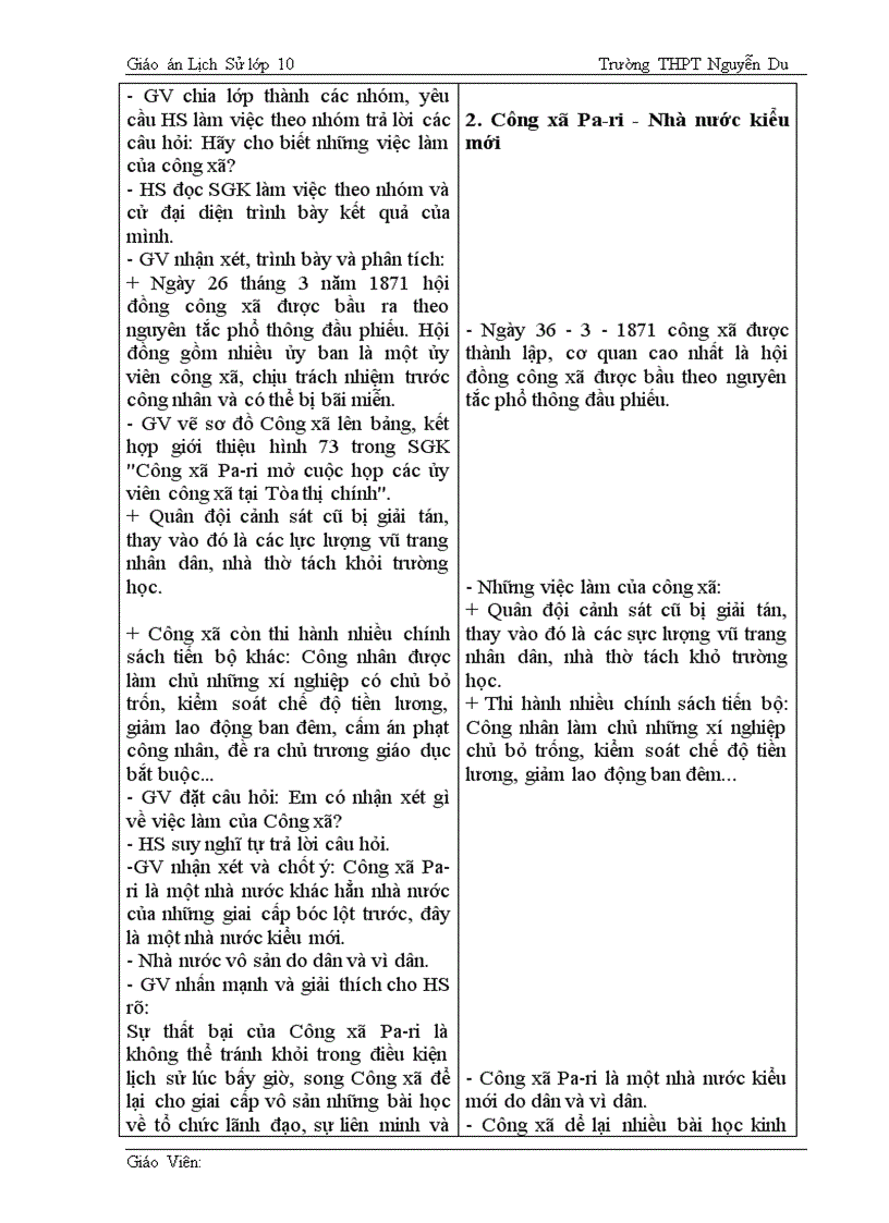 image for page Giáo án Lịch Sử 10 cơ bản chuẩn kiến thức