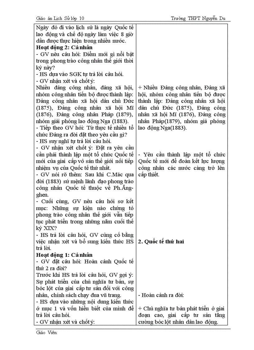 image for page Giáo án Lịch Sử 10 cơ bản chuẩn kiến thức