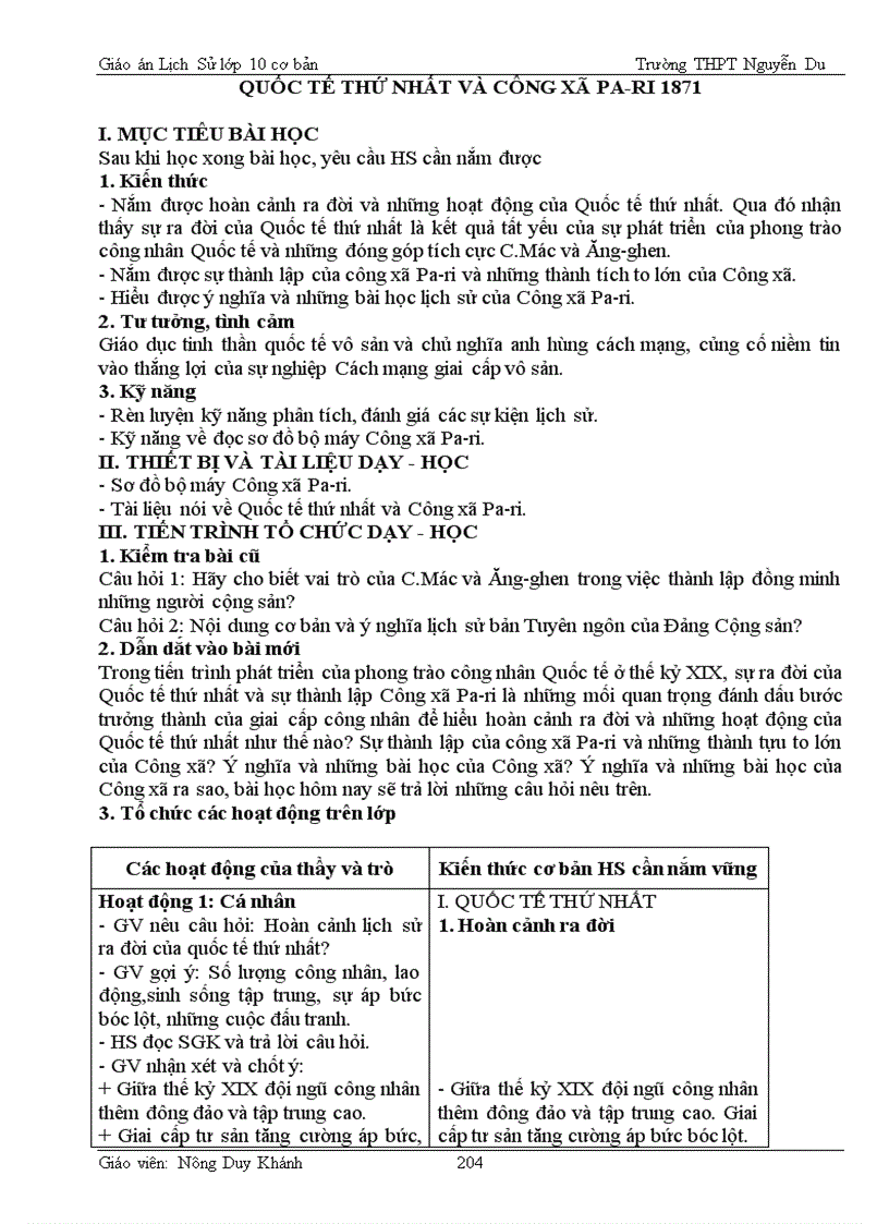 image for page Giao an lich su 10 da sua