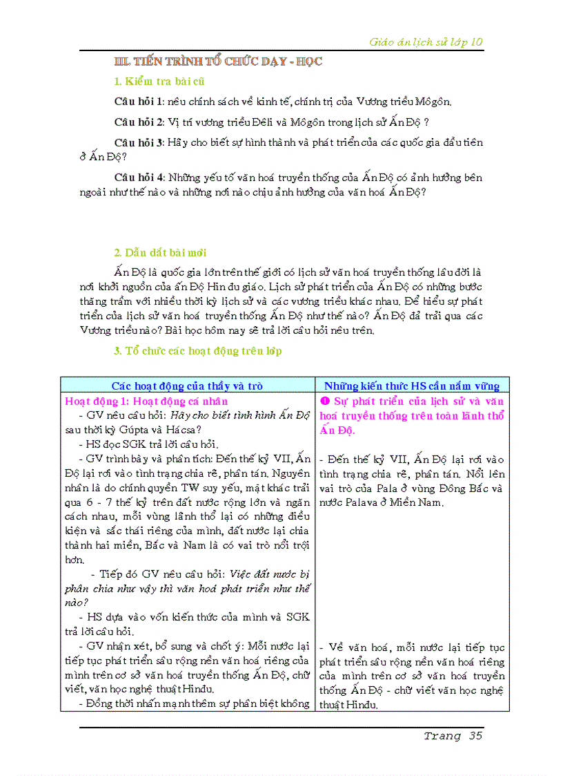 image for page Giáo án lịch sử 10 full
