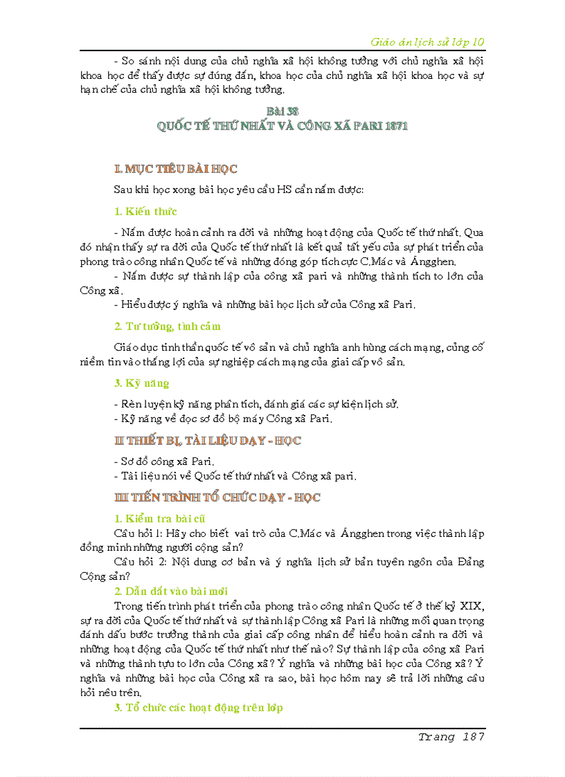 image for page Giáo án lịch sử 10 full