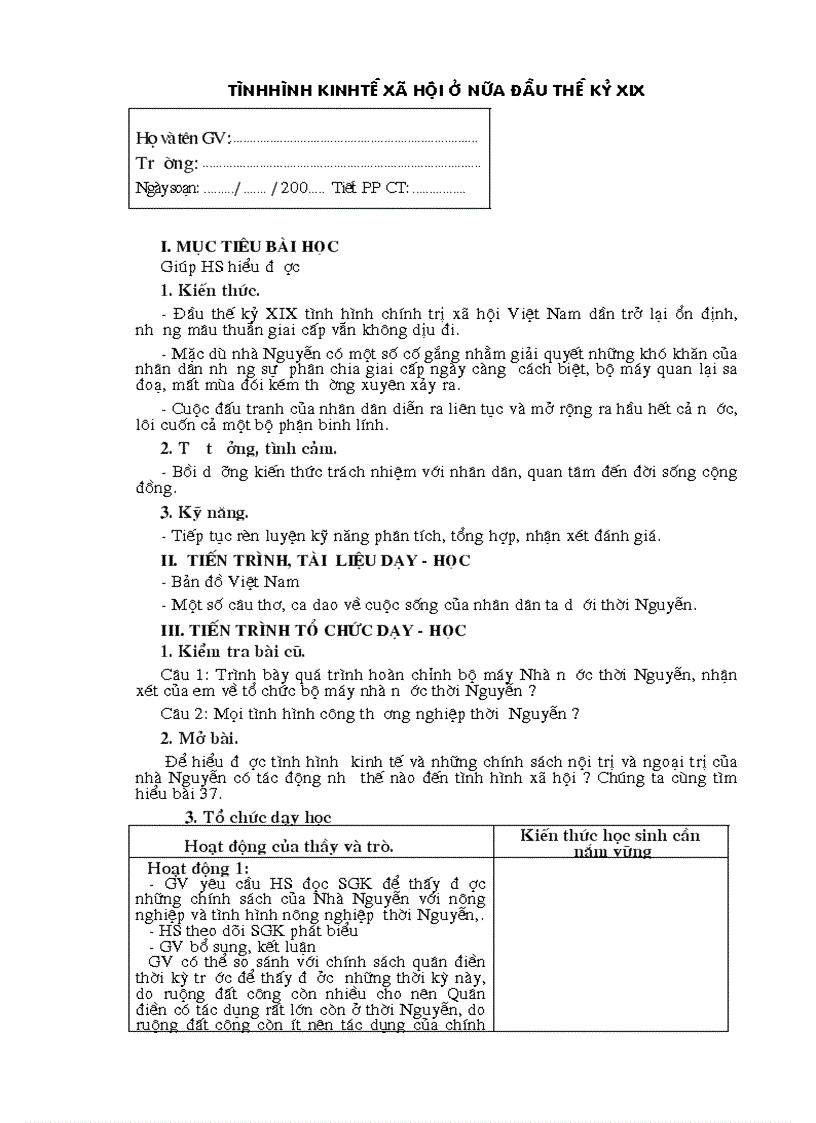 image for page Giáo án lịch sử 10 nâng cao P2