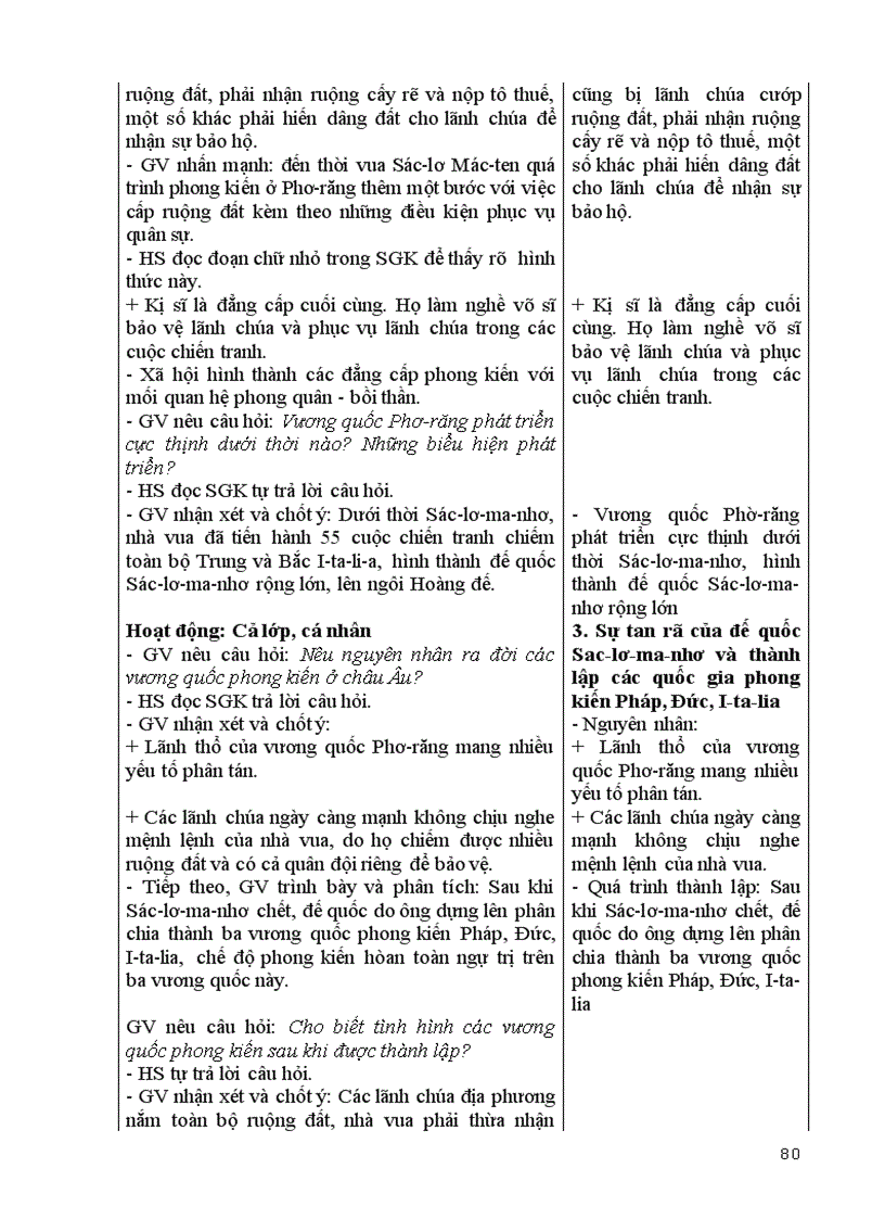 image for page Giáo án lịch sử 10 nâng cao soạn theo chuẩn KTKN